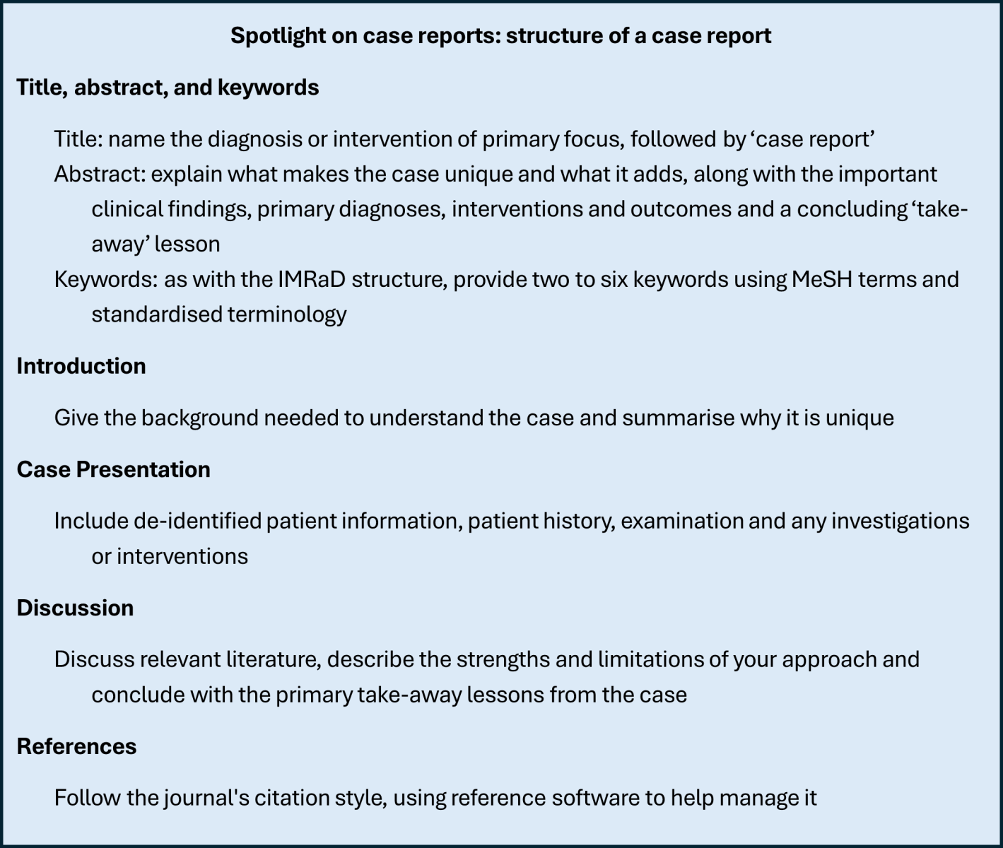 Publication ethics guidance