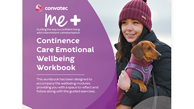 Me+ Continence Care Emotional Wellbeing Workbook