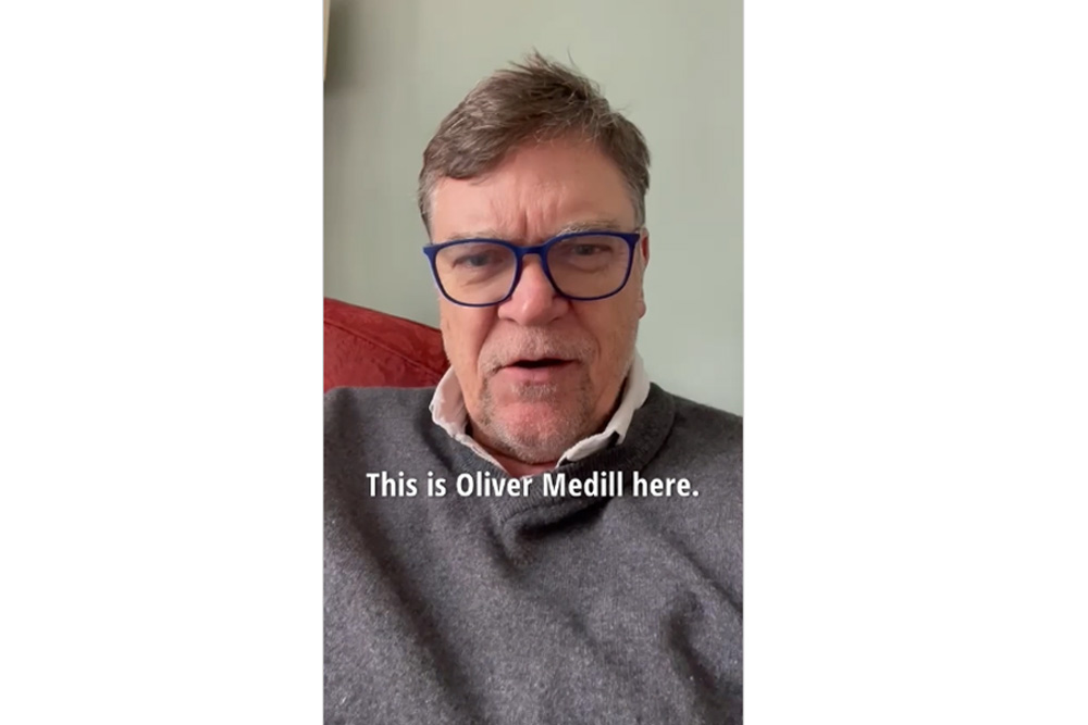 Watch Oliver Medill's Top 5 Tips for presenting at a conference